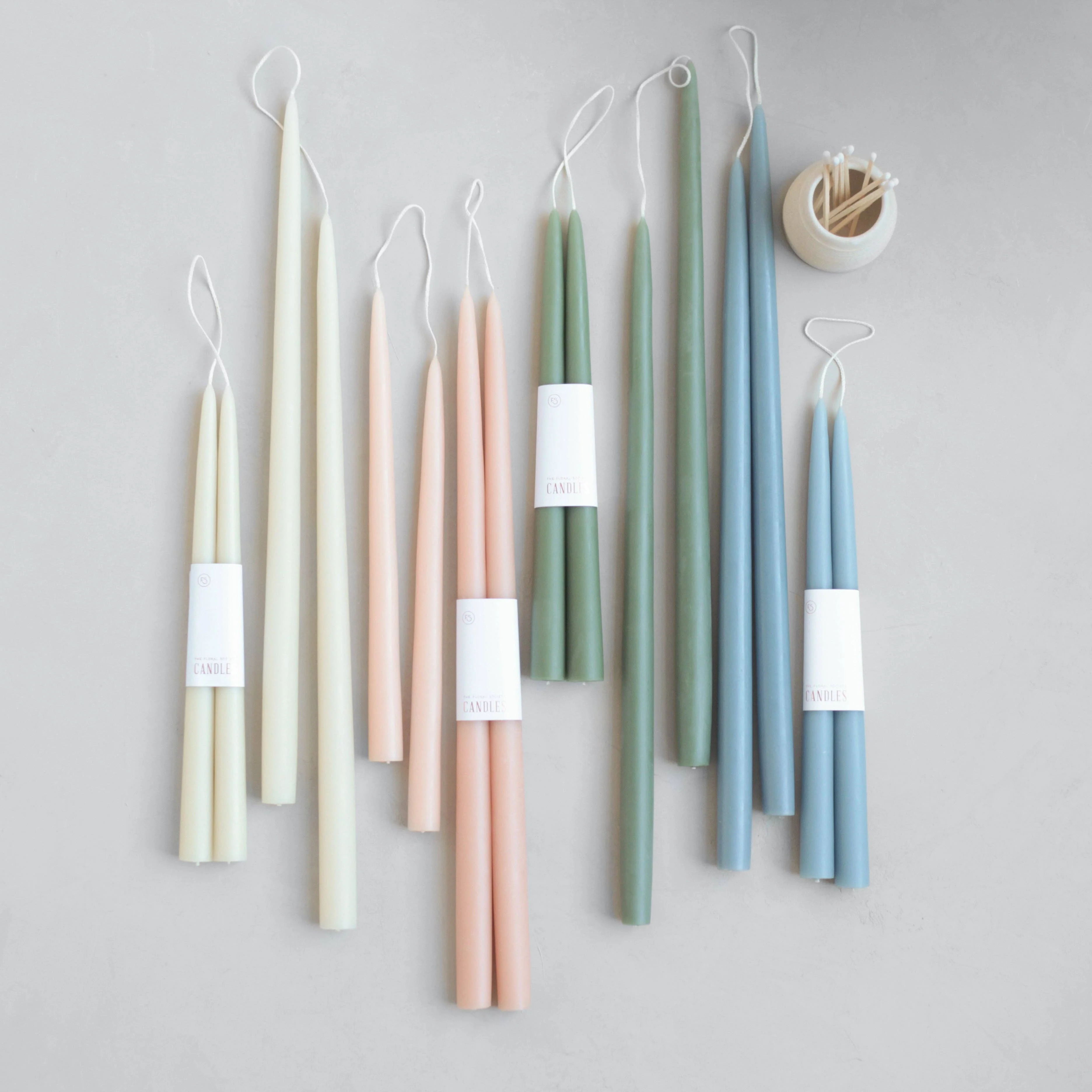 12" Dipped Taper Candles - Image 26