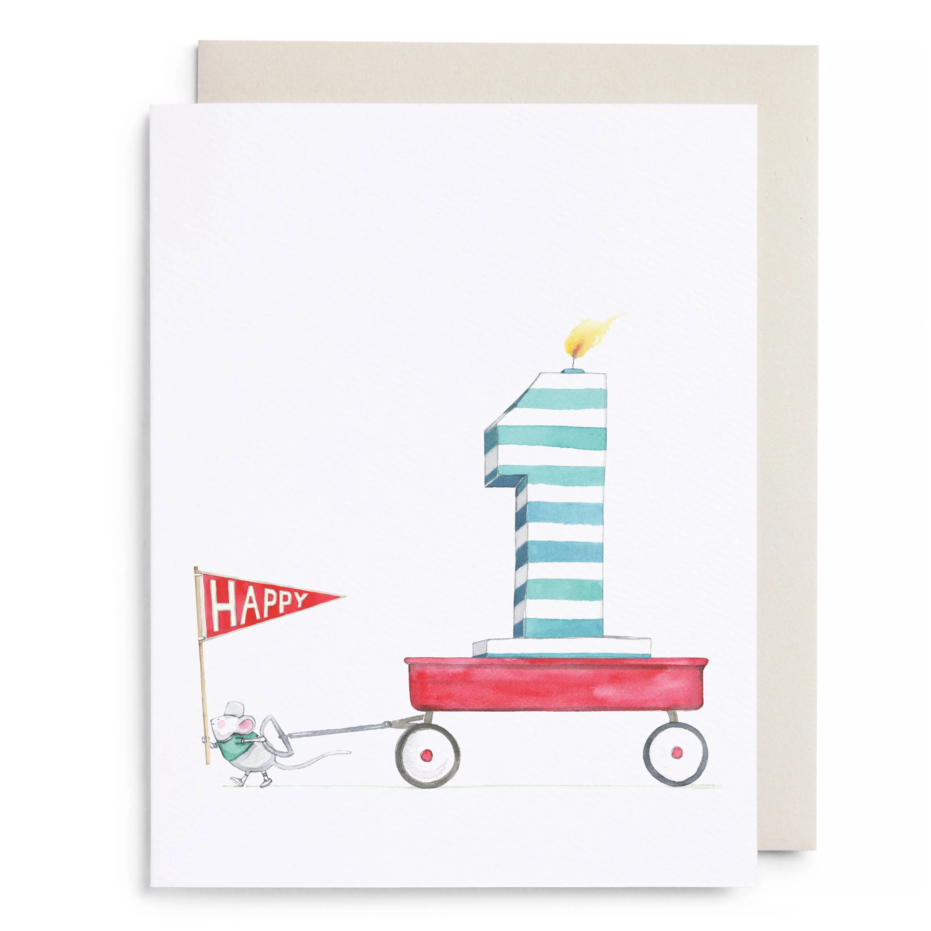 1st Birthday Greeting Card