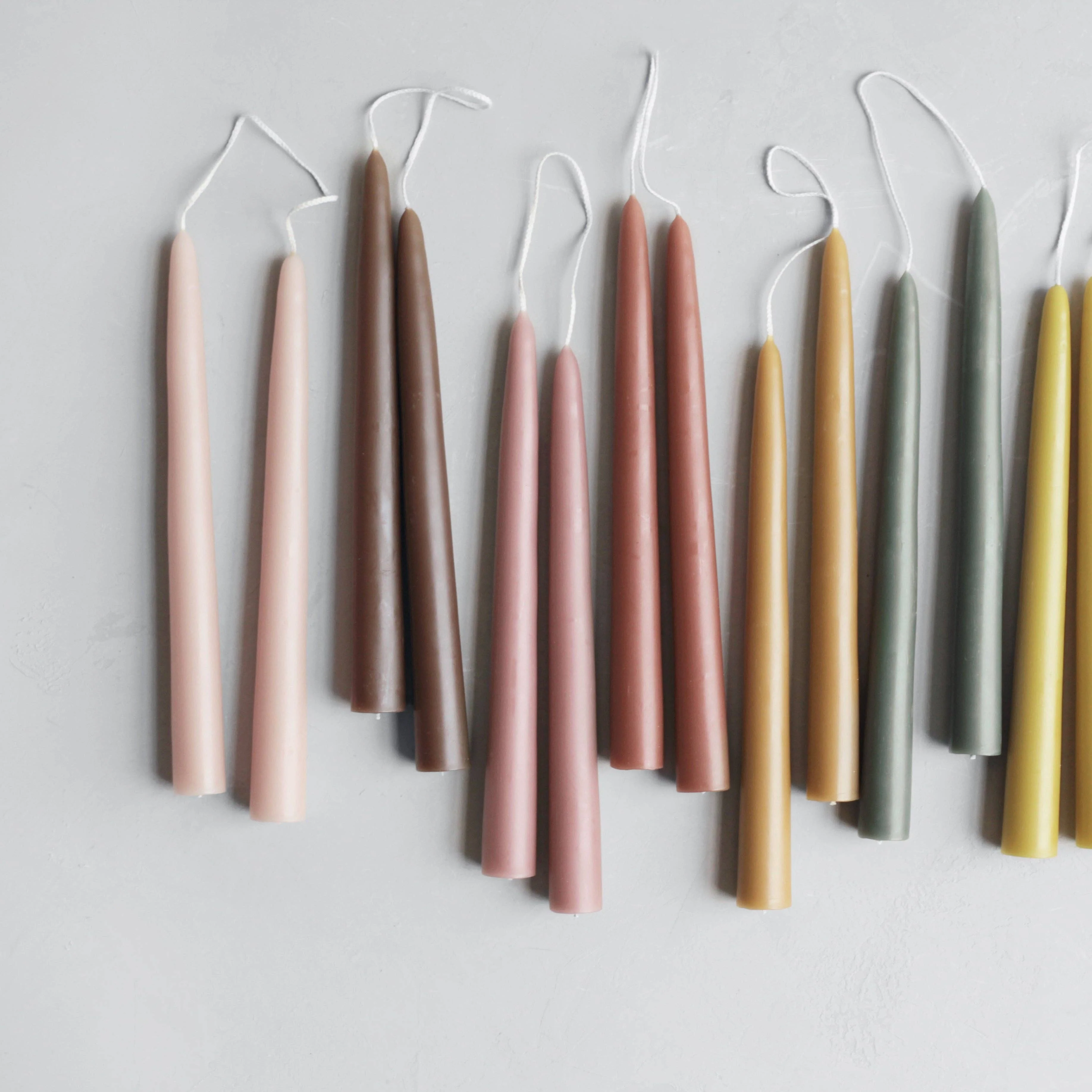 9" Dipped Taper Candles - Image 24