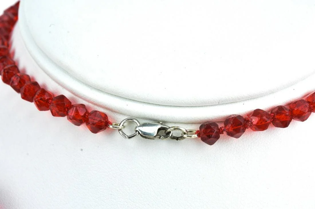 Antique Art Deco Flapper Era Beaded Necklace - Image 6