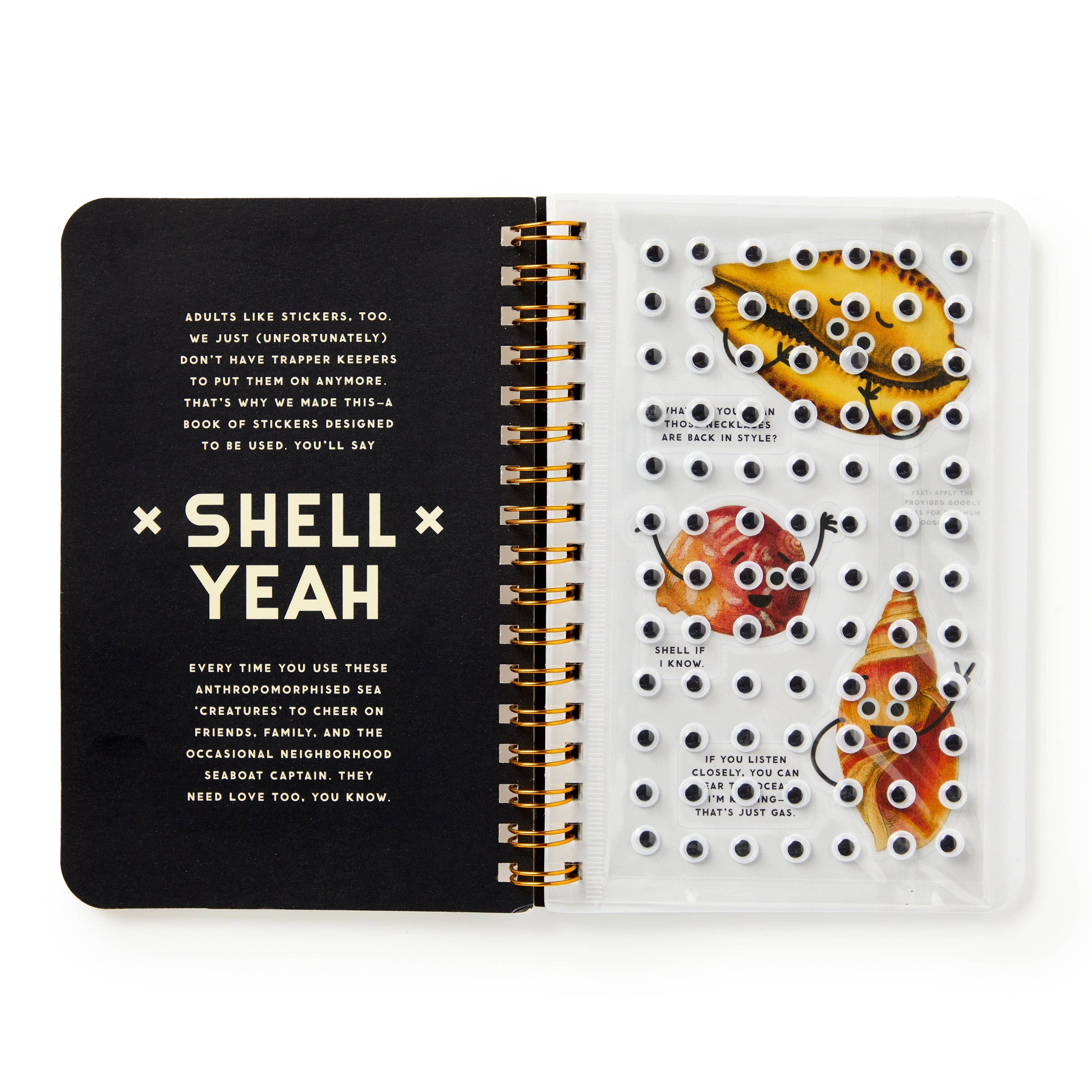 Brass Monkey Shell Yeah Sticker Book - Image 3