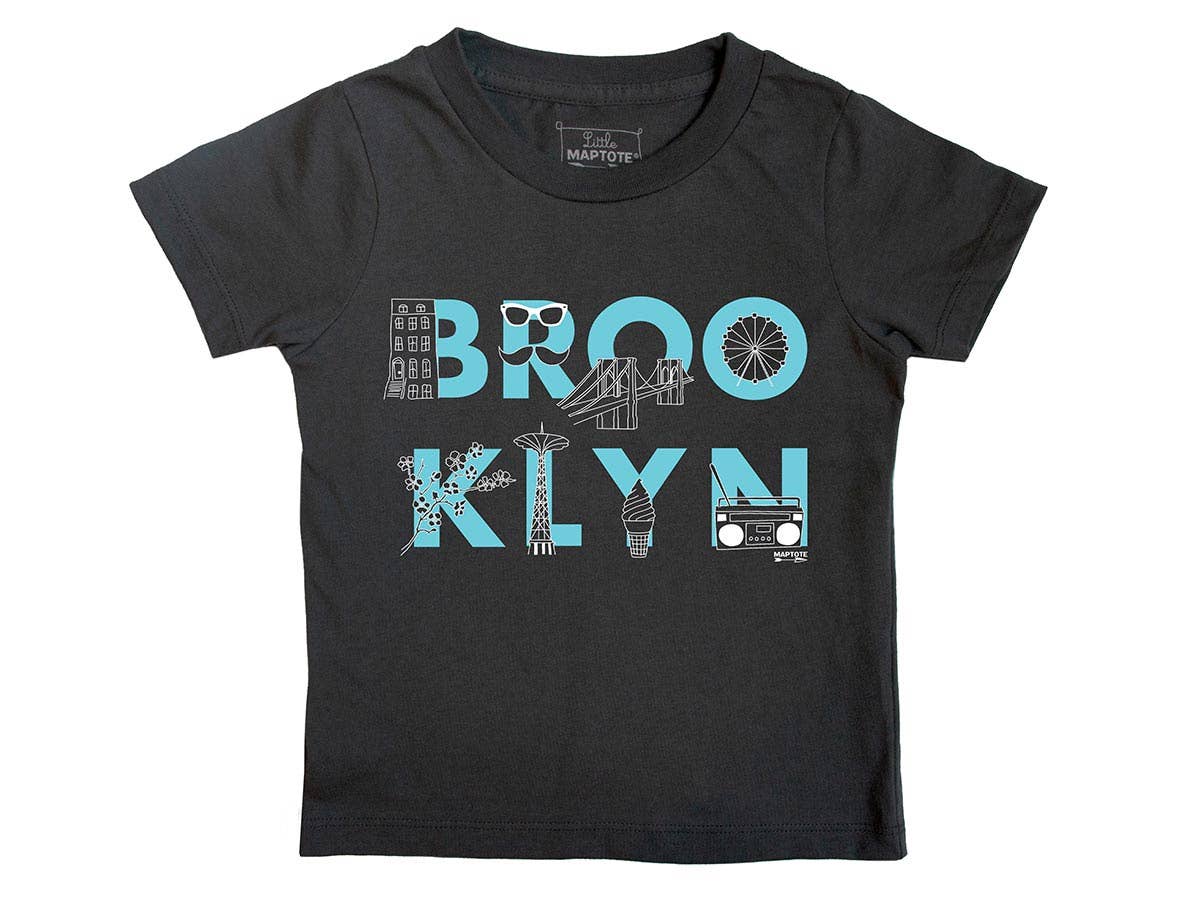 Brooklyn Font 4T Toddler Tee