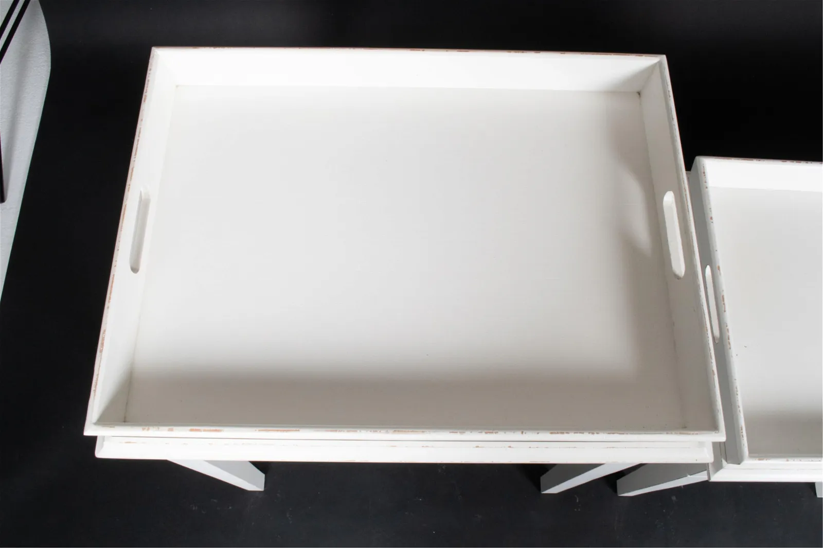 Contemporary White painted Side Tables (3) - Image 5