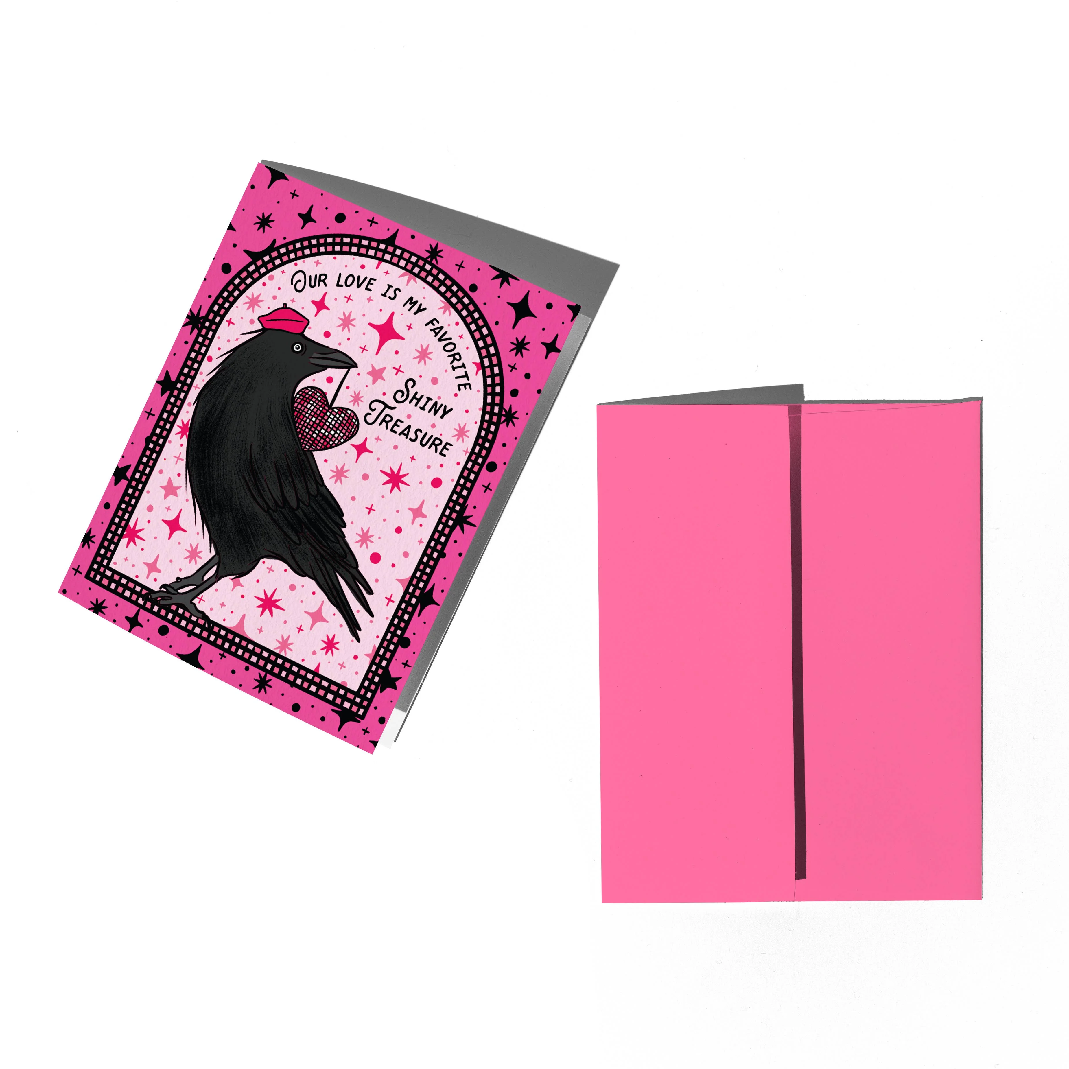 Disco Crow Love Card - Image 2