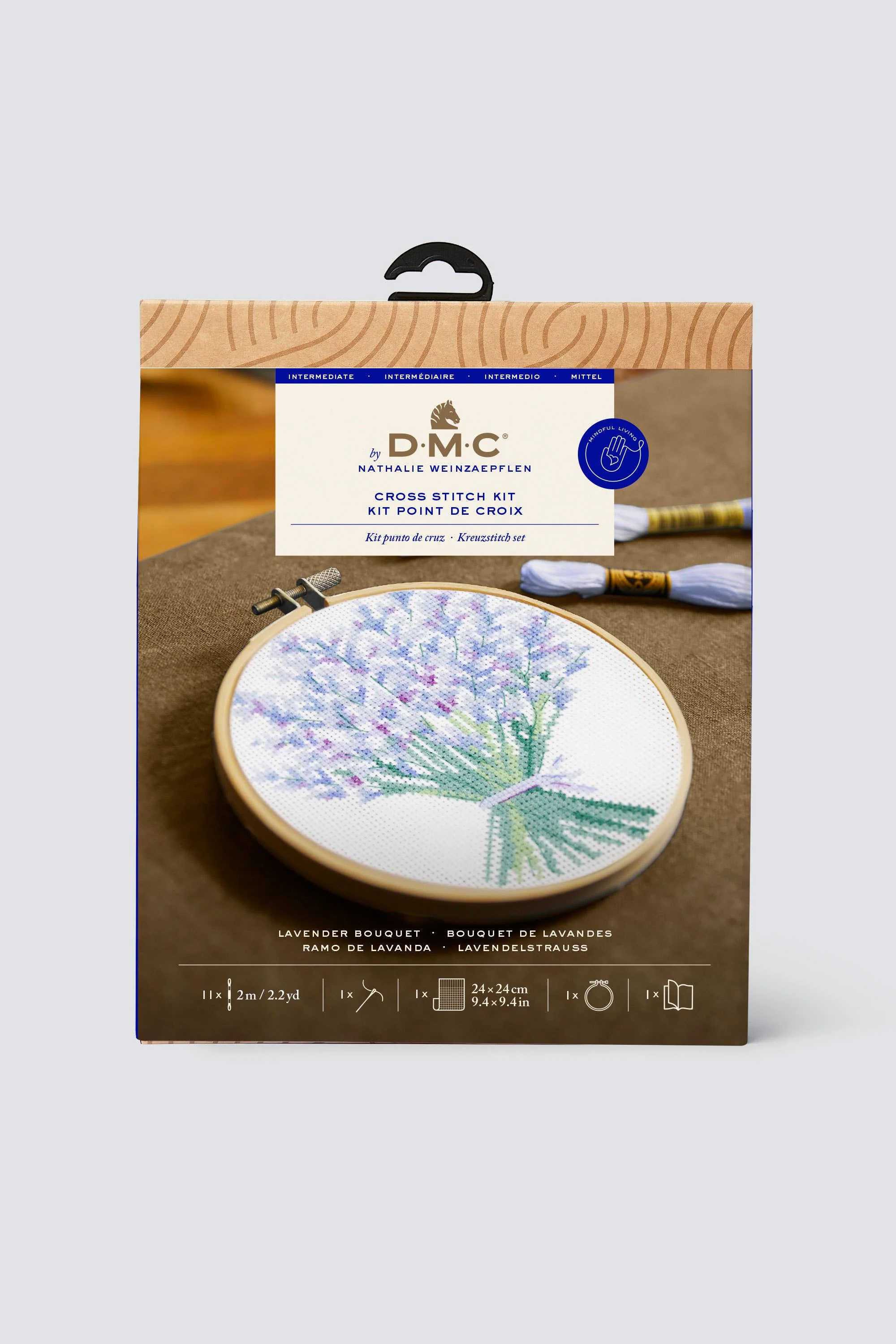 DMC Designer Cross Stitch Kit - Lavender, BK1979S - Image 4