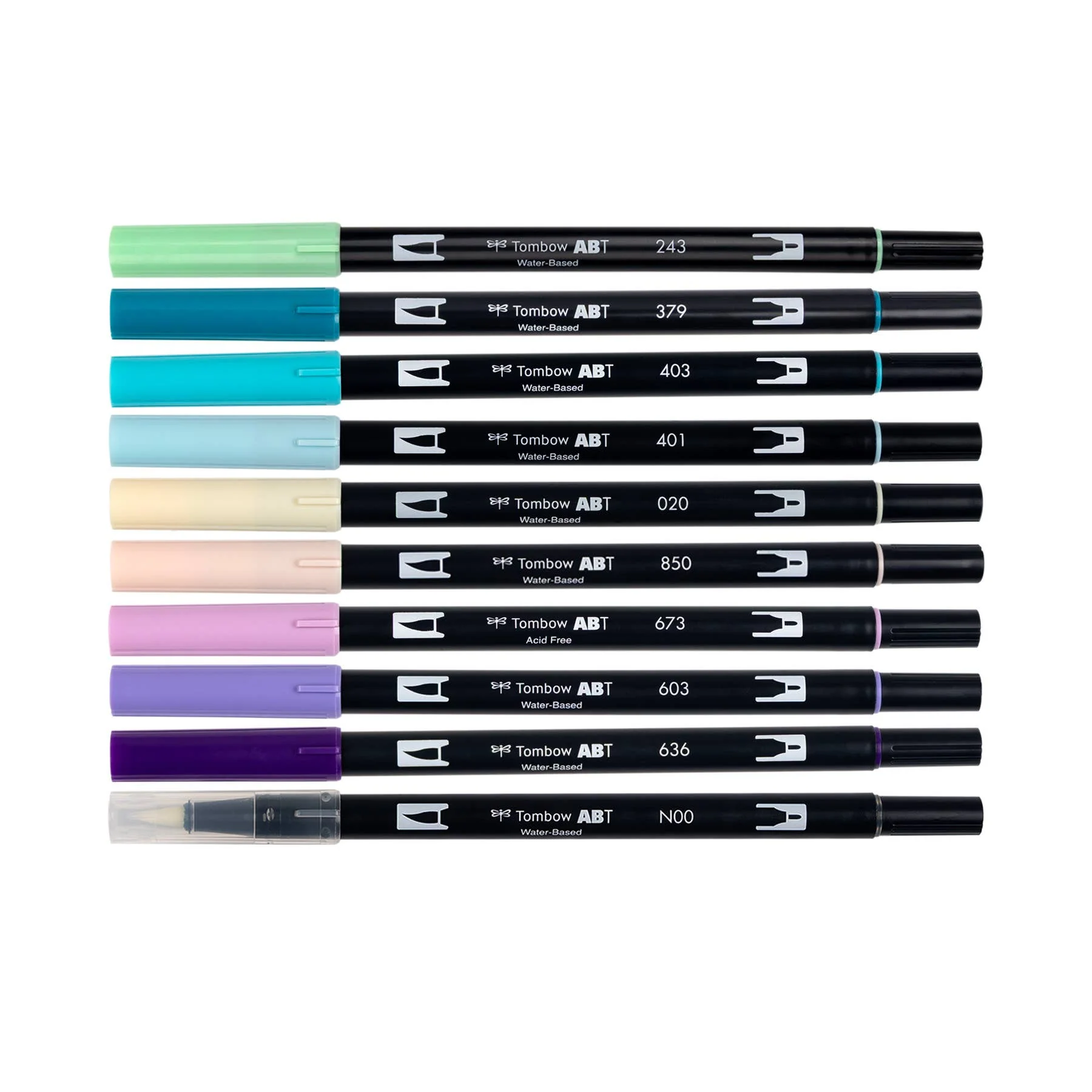 Dual Brush Pen Art Markers, Mermaids 10-Pack - Image 3