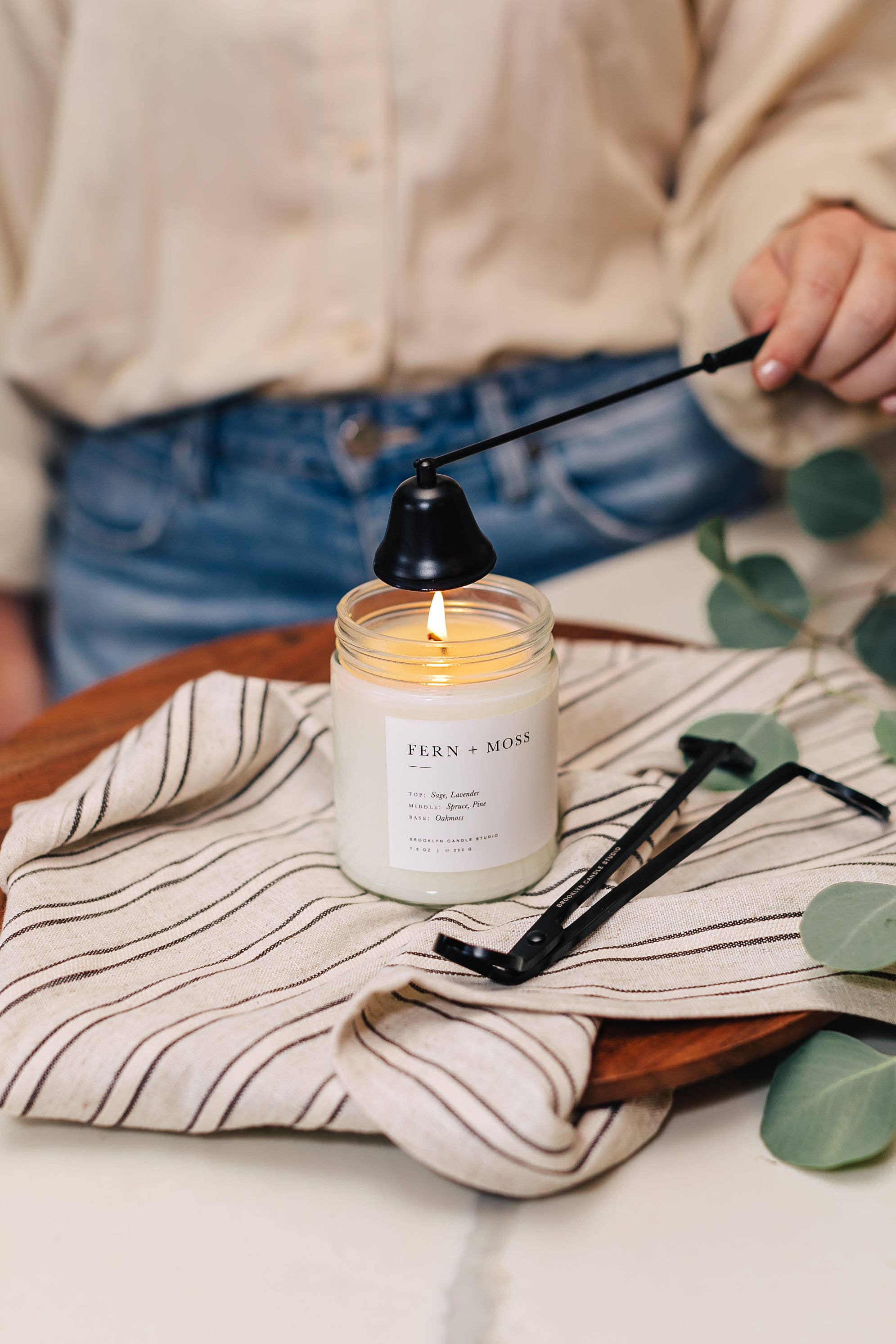 Fern + Moss Jar Candle - Image 2