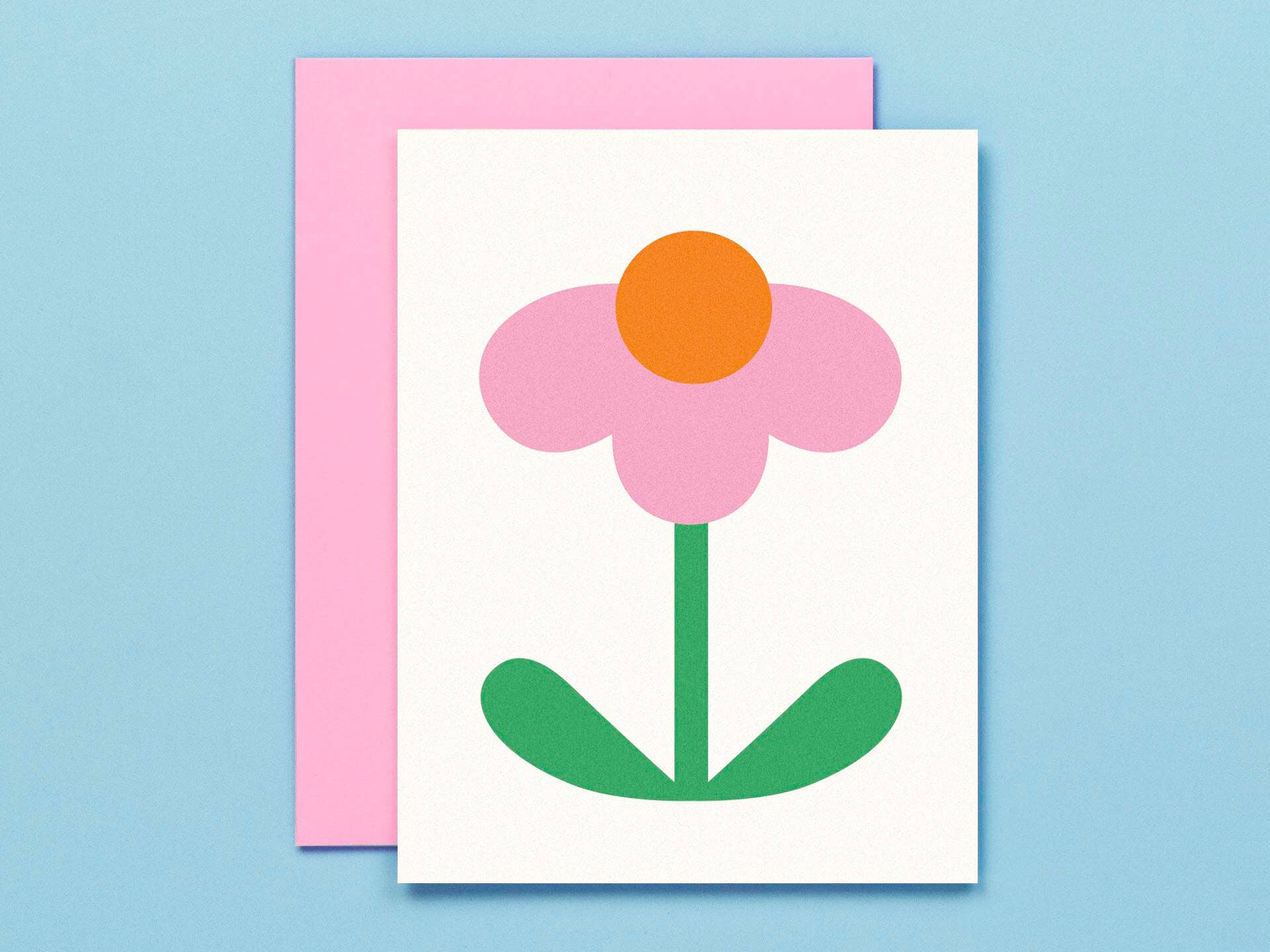 Flower Friend No. 6, Bud Blank Card - Image 3
