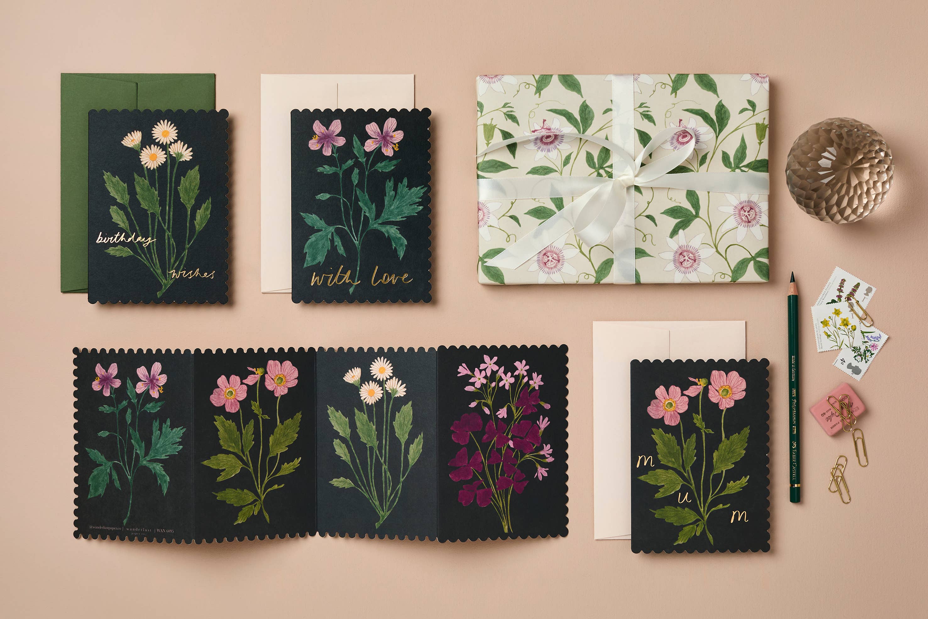 Geranium 'With Love' Card - Image 3