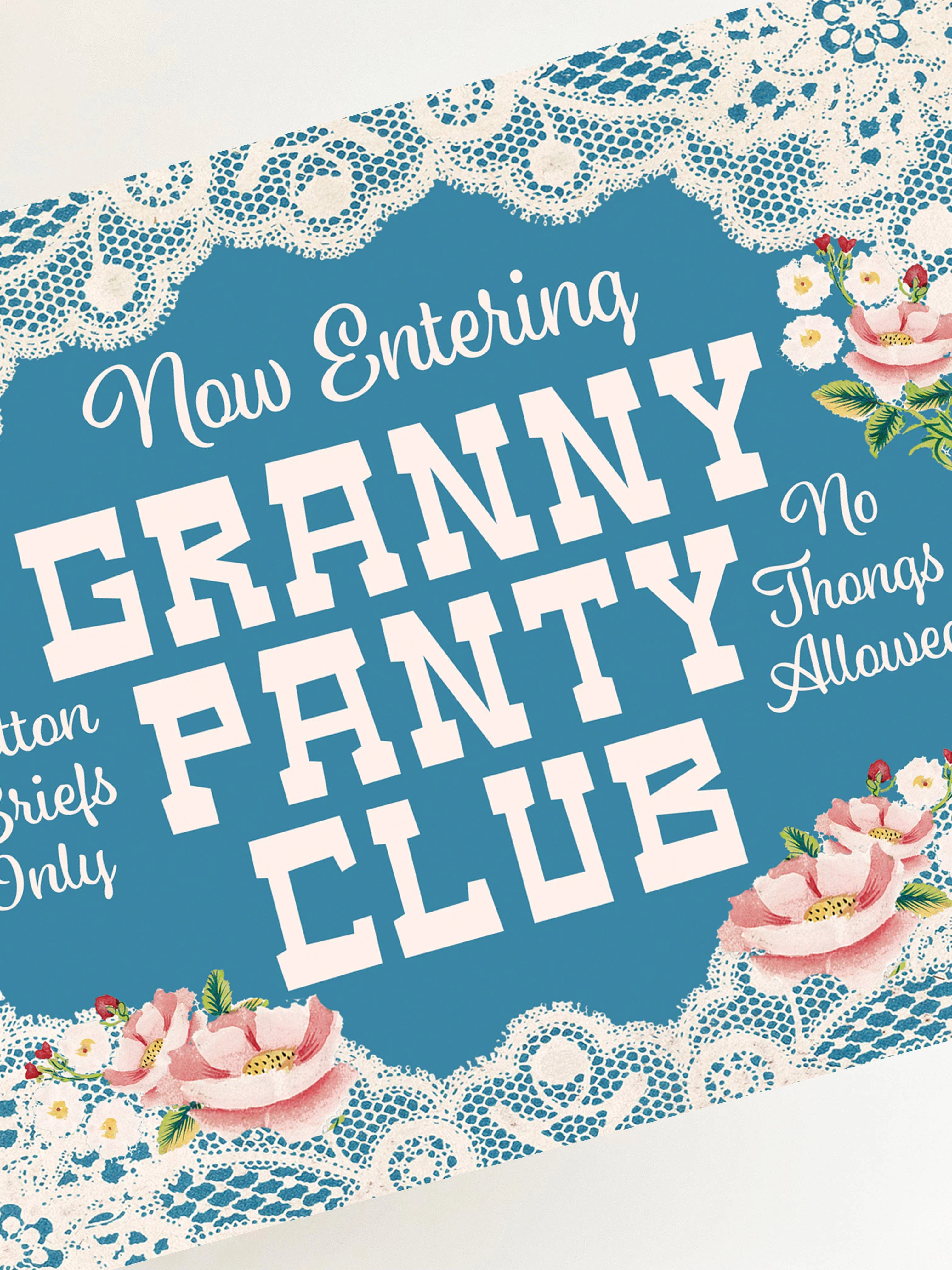 Granny Panty Club - Funny Birthday New Mom Friendship Card - Image 3