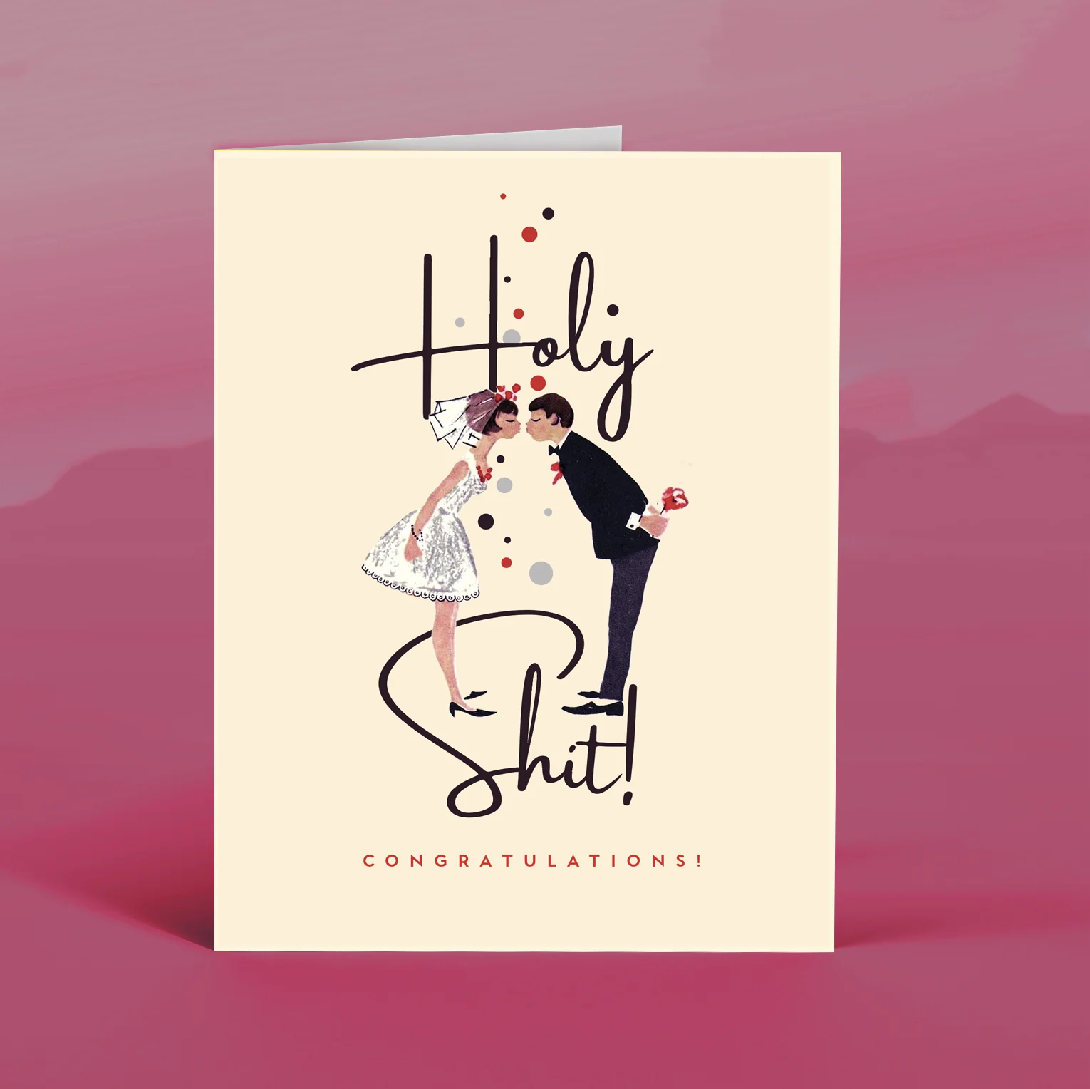 HOLY SHIT! wedding card - Image 4