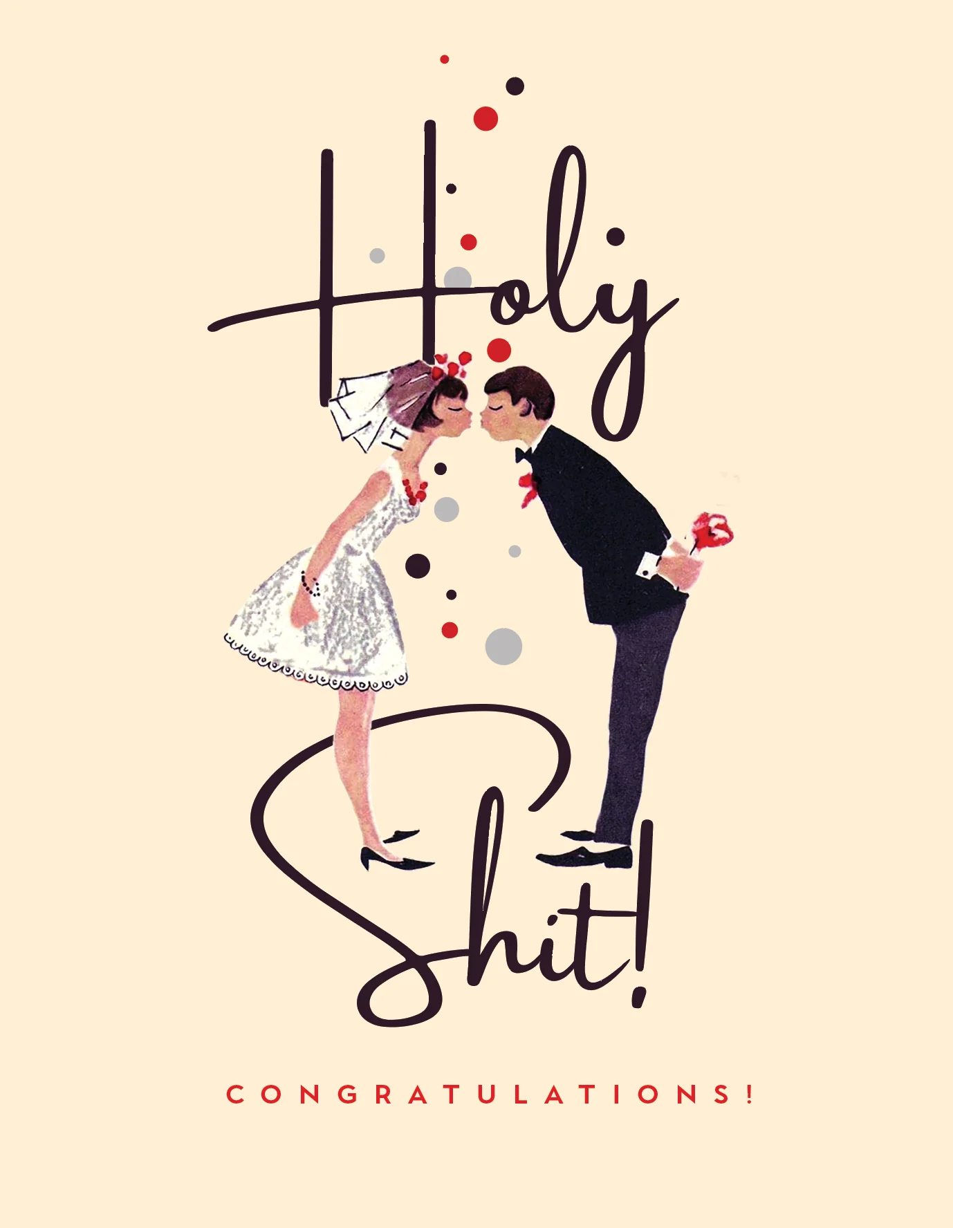 HOLY SHIT! wedding card - Image 5