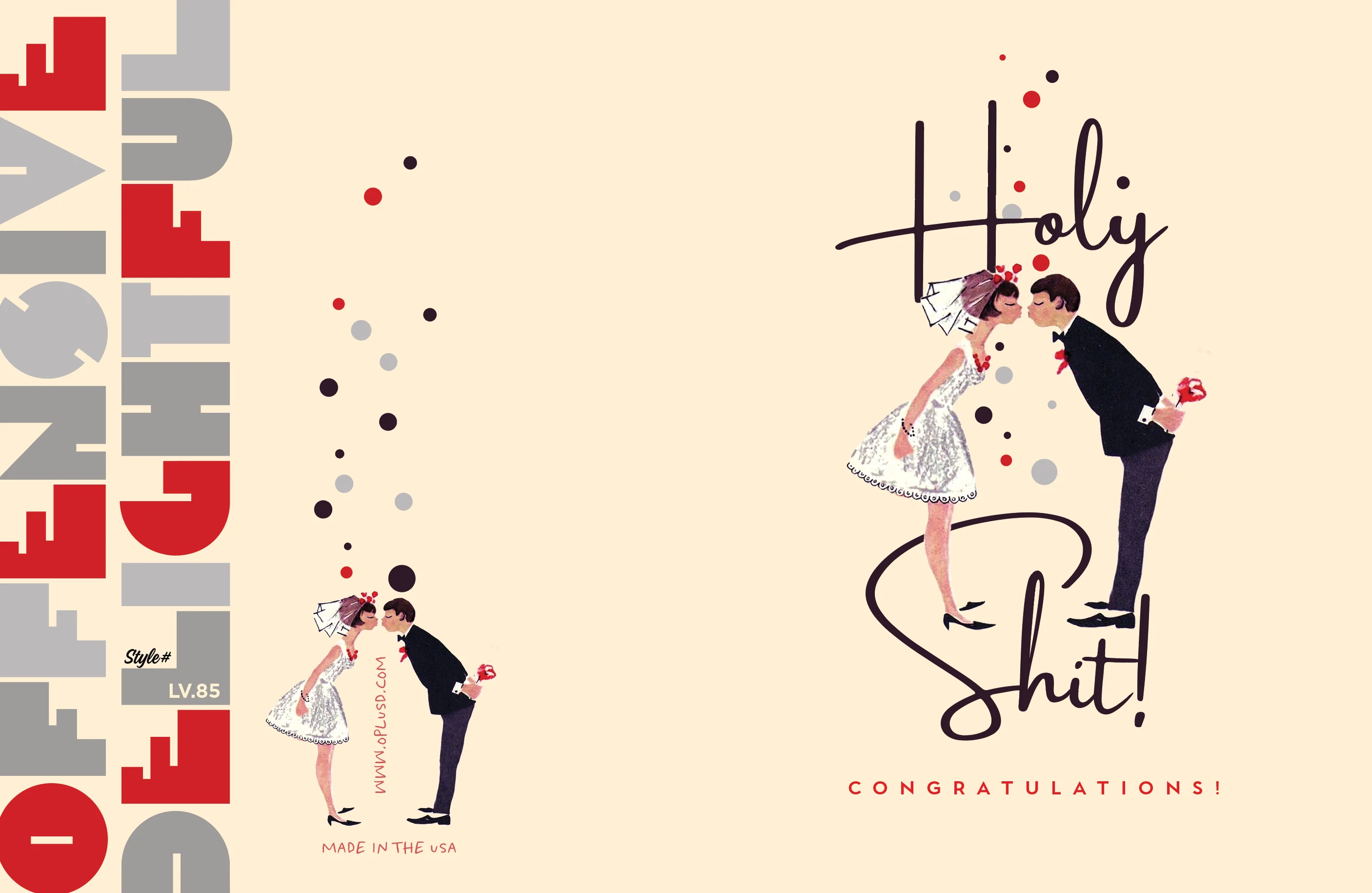 HOLY SHIT! wedding card - Image 6