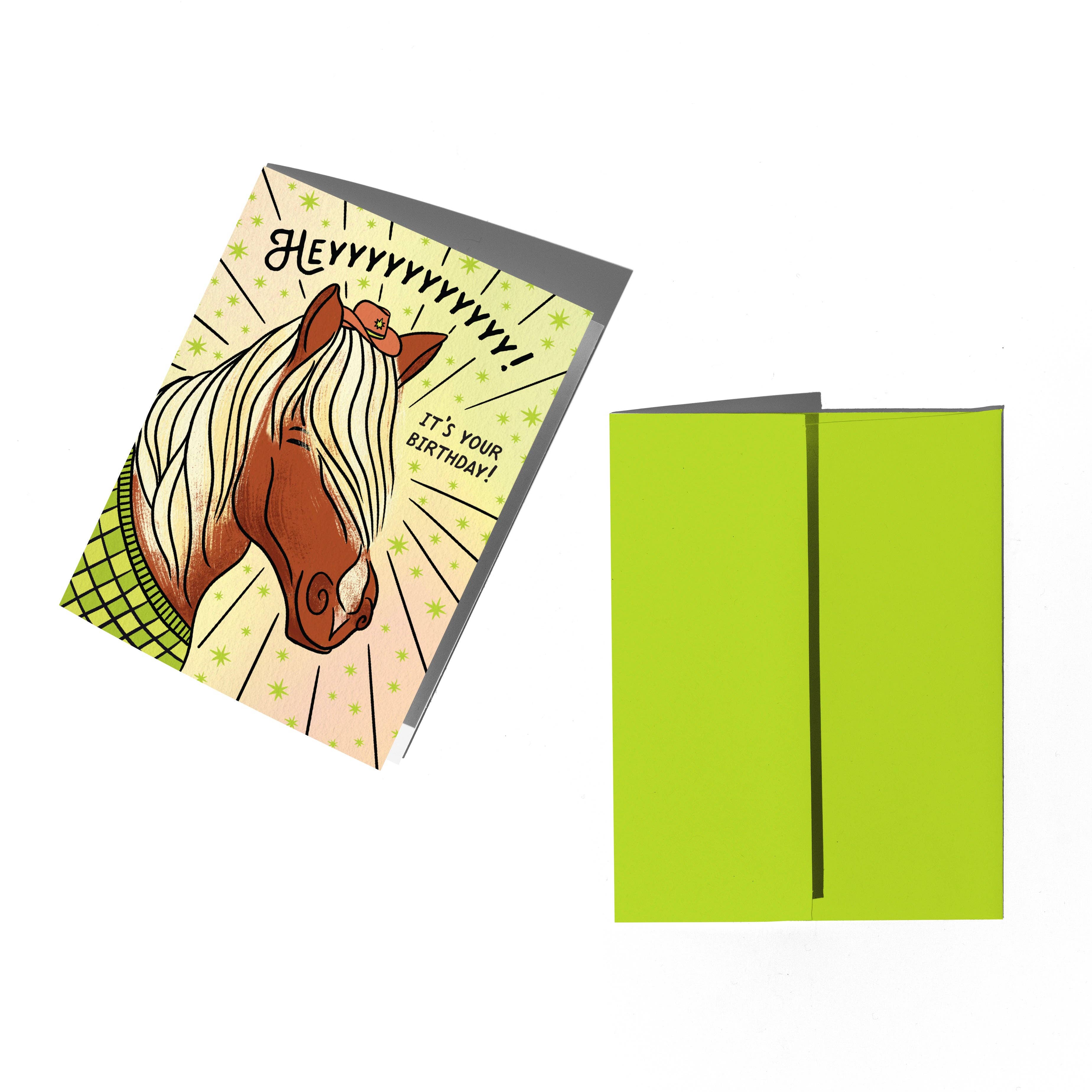 Horse Birthday Card - Image 2
