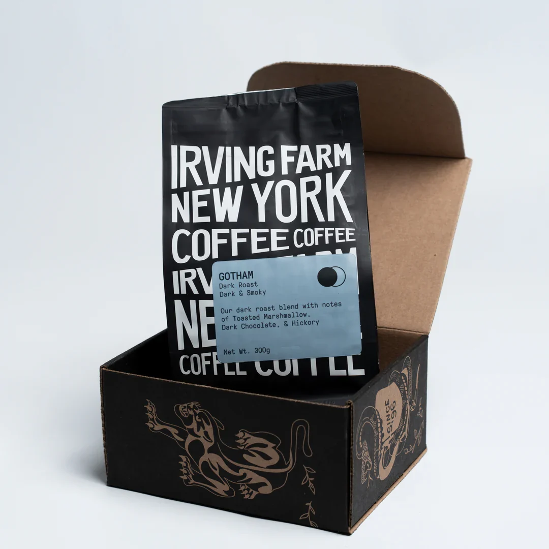 Irving Farms Gotham Dark Roast Beans - 300g - Image 2