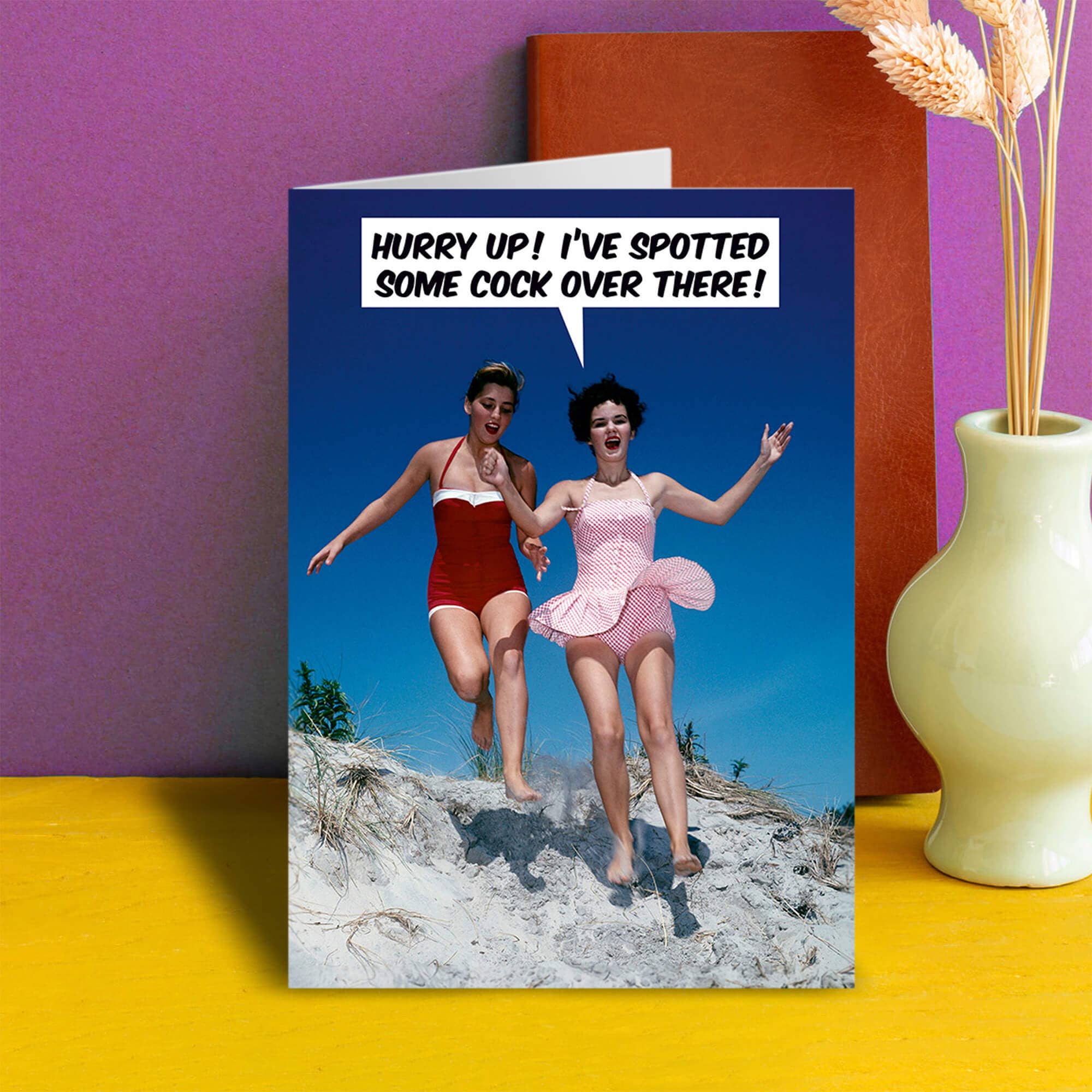 I've Spotted Some Cock Greeting Card - Image 2