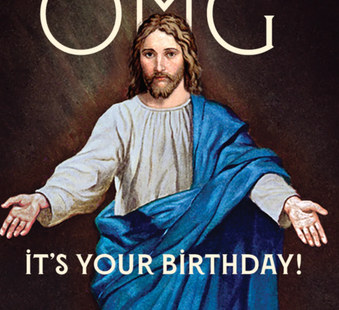 JESUS OMG!  Birthday Card - Image 3