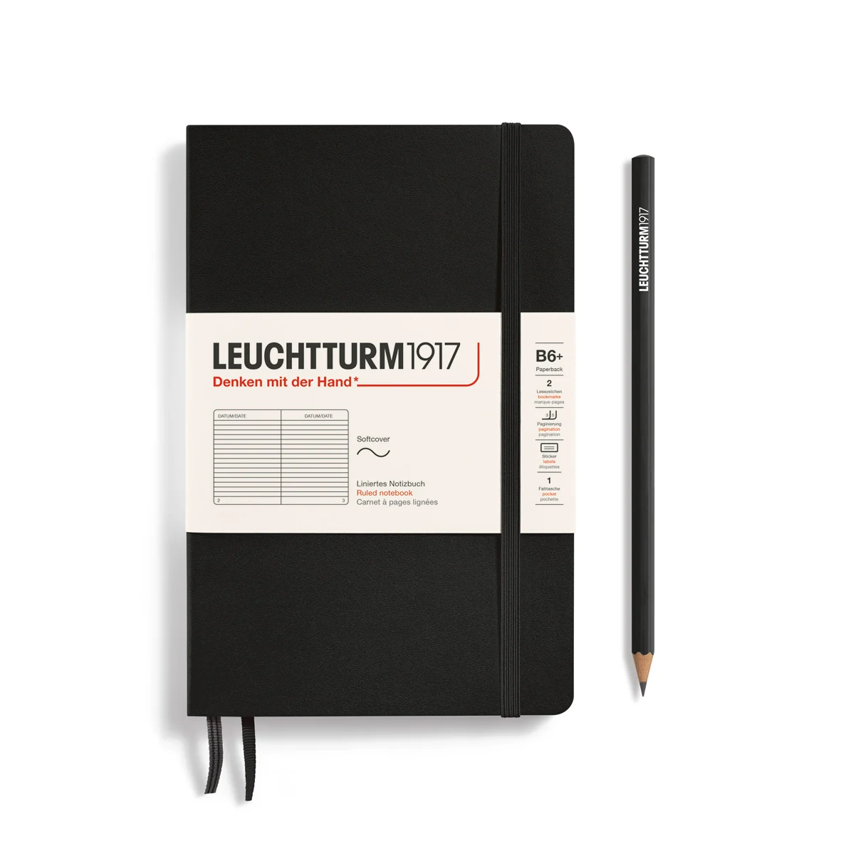 Leuchtturm1917 Softcover B6+ Ruled Notebook - Image 9