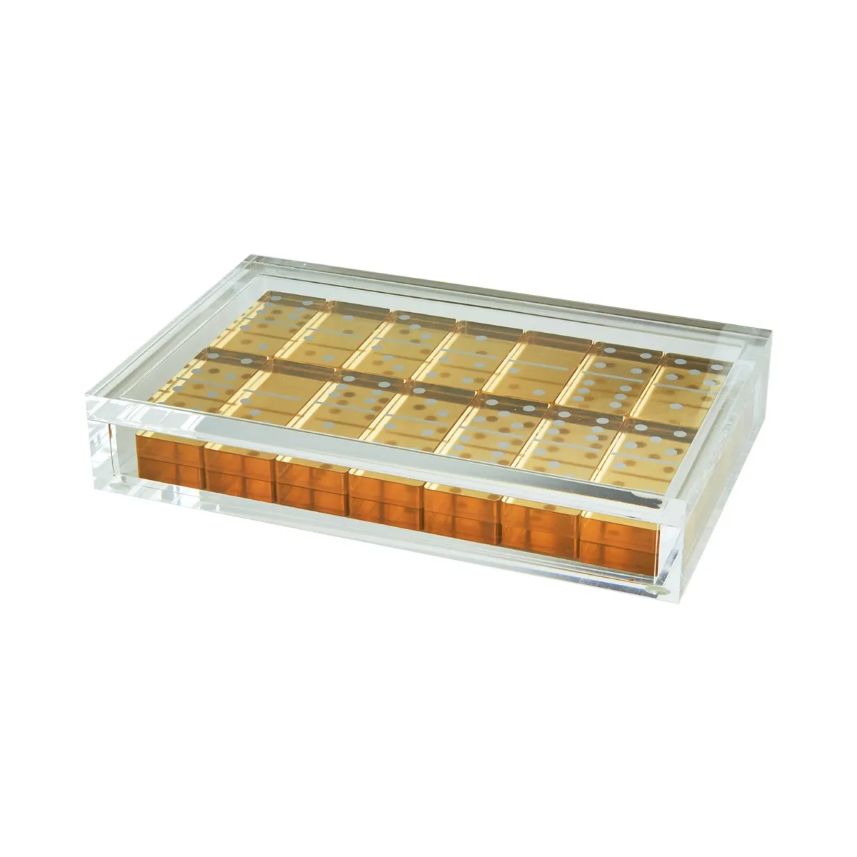 Lucite Domino Set - Image 3