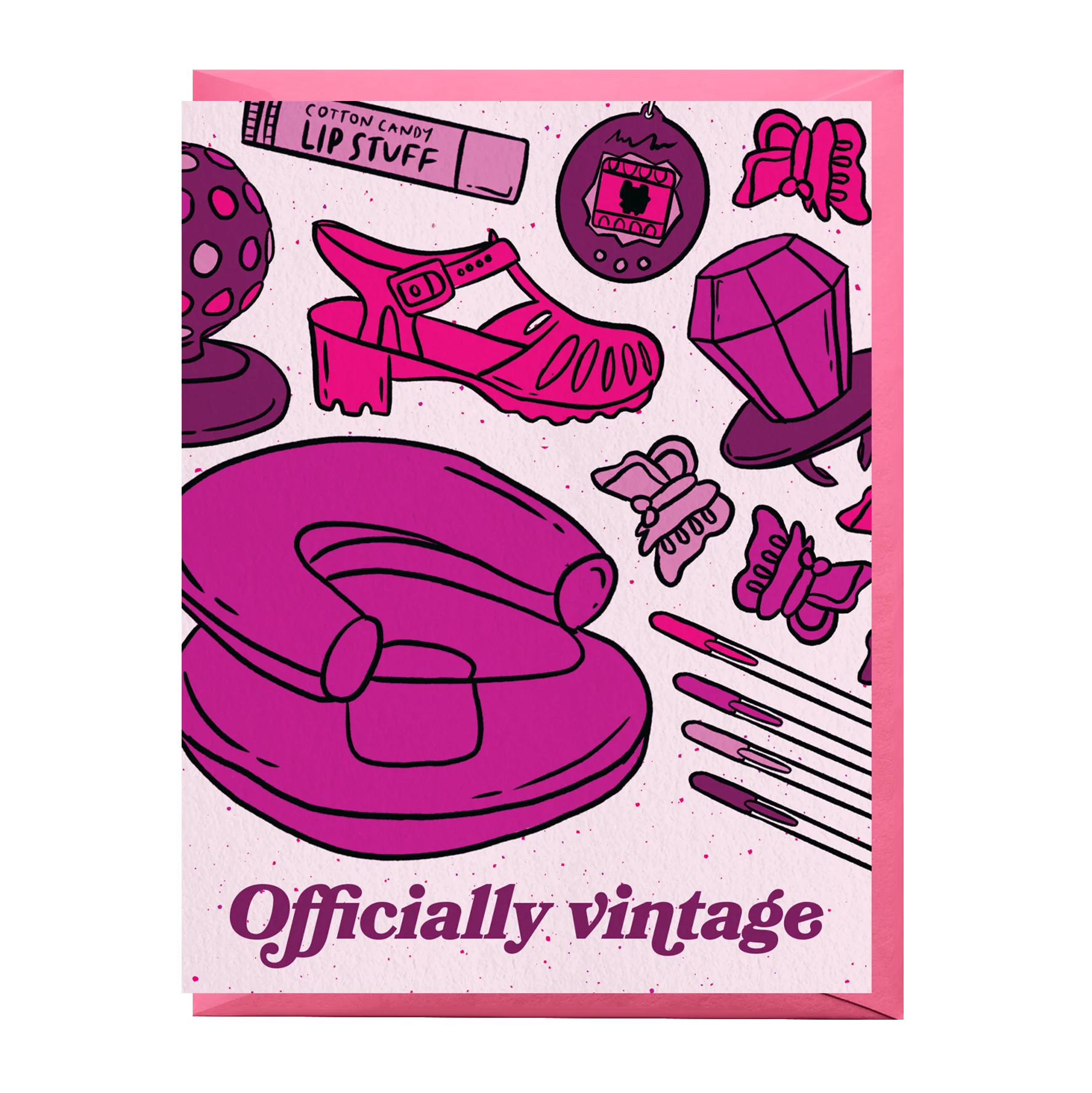 Officially Vintage 90s Card