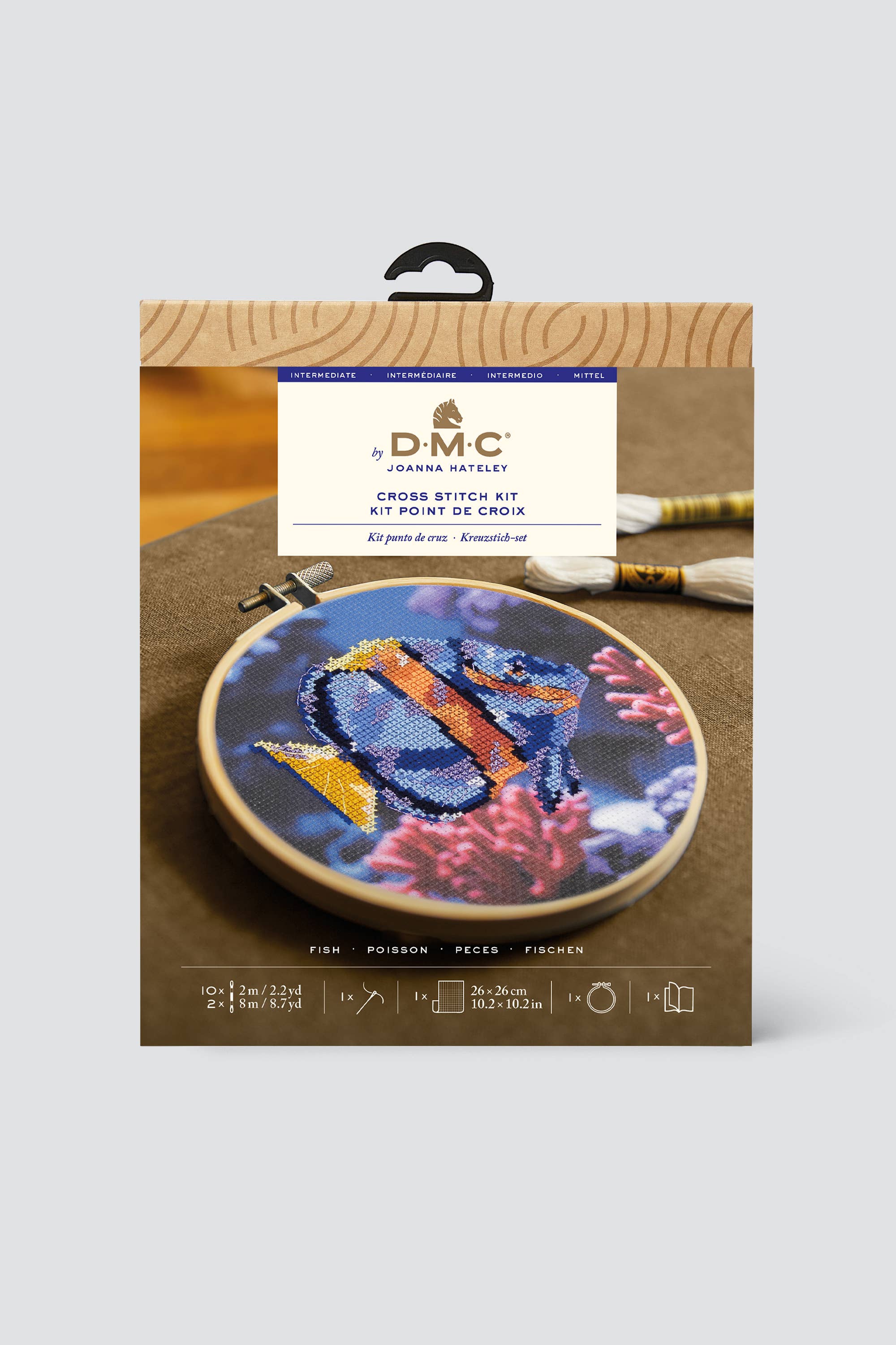 Sealife Scenery Fish Cross Stitch - Image 3