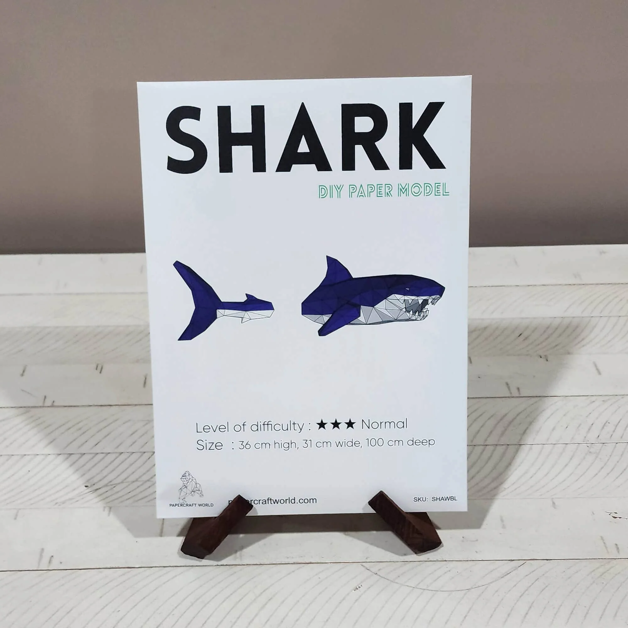 Shark Origami Wall Art - Image 6