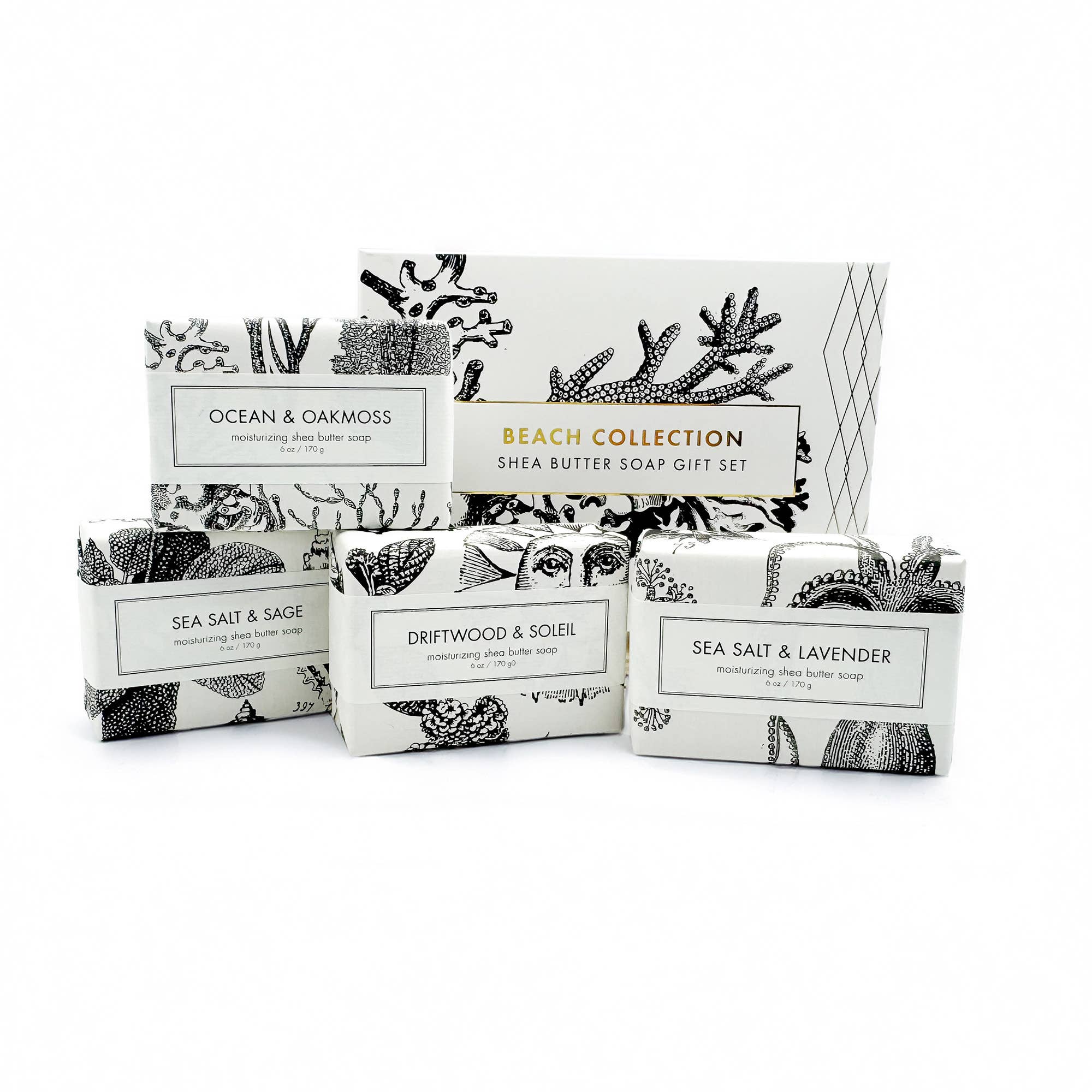 Beach Collection Soap Set of 4 - Image 2