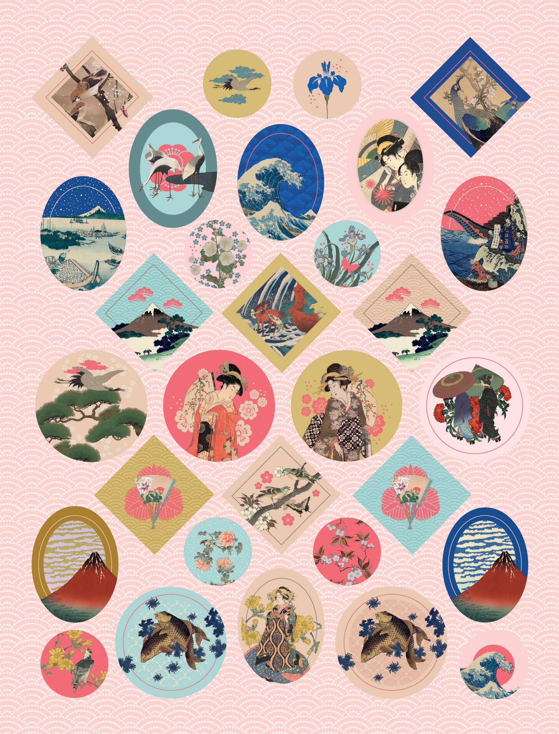 Stickers Japanese Prints by Mon Petit Art - Image 3