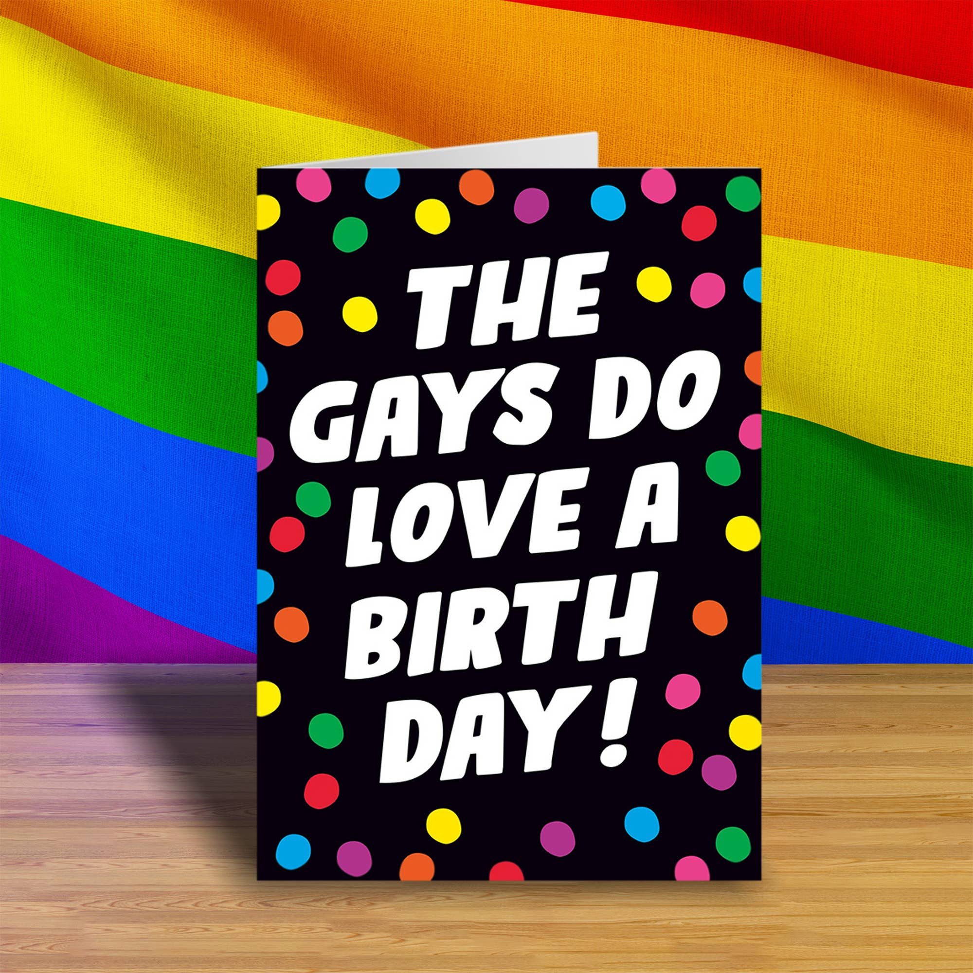 The gays do love a birthday Greeting Card - Image 4