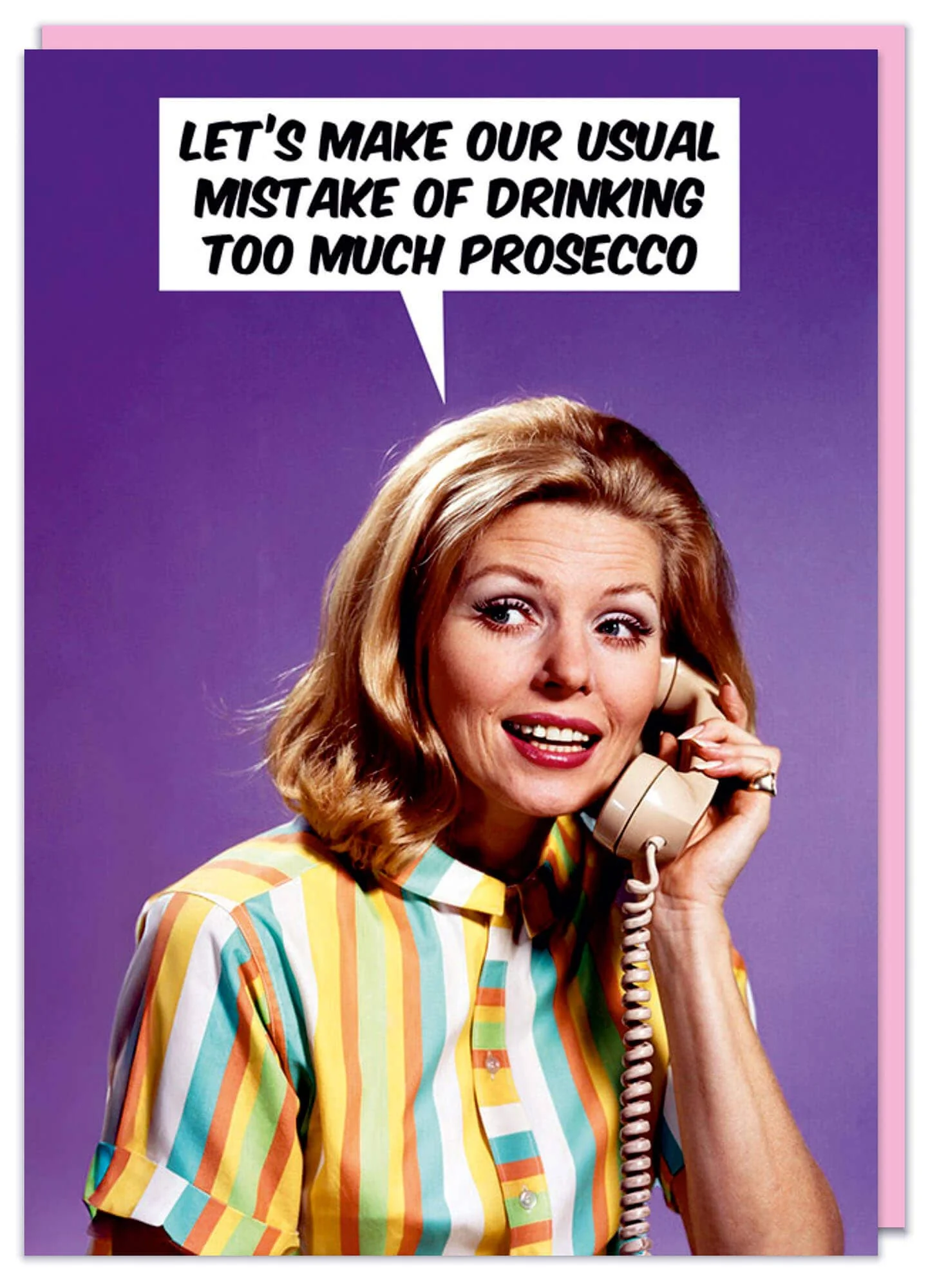 Too much prosecco Greeting Card - Image 2