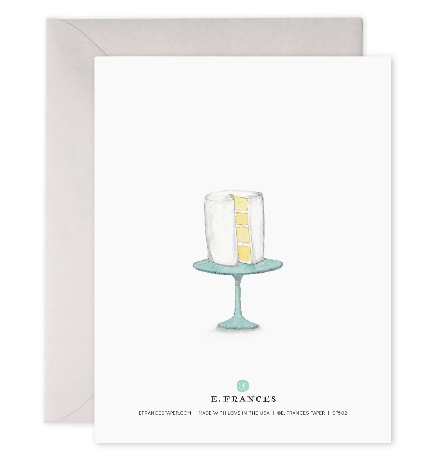 Wedding Cake Greeting Card - Image 2